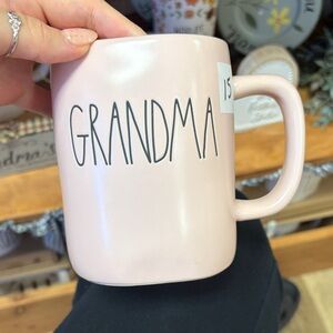 Rae Dunn Pink Grandma Mug